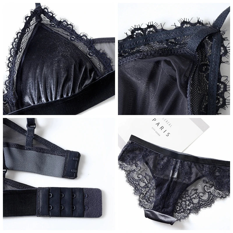 Velvet Touch Bra & Panty Set