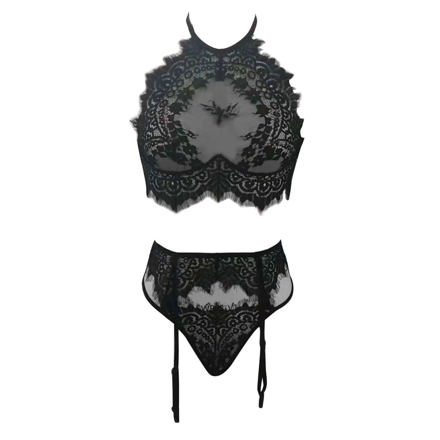 Red Hot Lace Lingerie Set