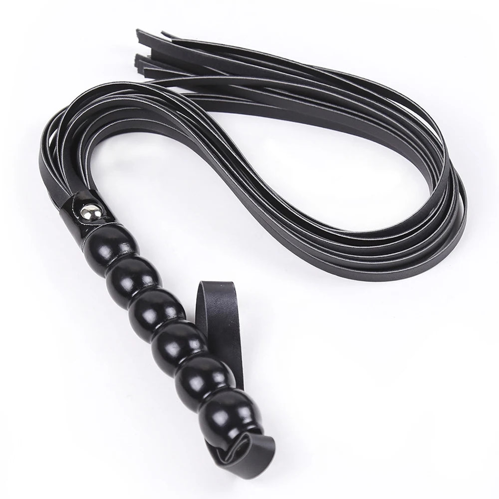 Brazen Bull Whip With 6-Beads