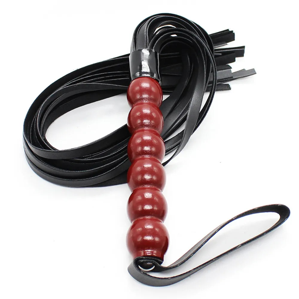 Brazen Bull Whip With 6-Beads